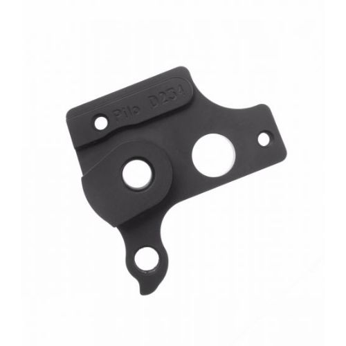 Dropout #0579• CNC manufactured from 6061 alloy for better shifting performance and higher durability • Black anodized finish for better looking and a longer lasting surface quality
Holes: 3-Hole
Position: Outside
Mount: M6 - M6 - M12x1.5
Distance: 23 mm
We suggest to order 2 Dropouts, so you have next time one in spare and have no waiting time.