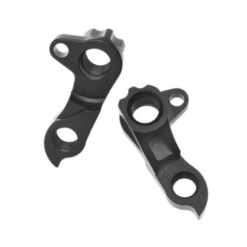 Dropout #0737• CNC manufactured from 6061 alloy for better shifting performance and higher durability • Black anodized finish for better looking and a longer lasting surface quality
Holes: 2-Hole
Position: Outside
Mount: 5mm - M12x1.5
Distance: 14 mm
We suggest to order 2 Dropouts, so you have next time one in spare and have no waiting time.
