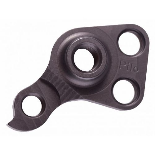 Dropout #0777• CNC manufactured from 6061 alloy for better shifting performance and higher durability • Black anodized finish for better looking and a longer lasting surface quality
Holes: 3-Hole
Position: Outside
Mount: 10mm - 10mm - M12x1.75
Distance: 21 mm
We suggest to order 2 Dropouts, so you have next time one in spare and have no waiting time.