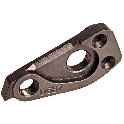 Dropout #0961• CNC manufactured from 6061 alloy for better shifting performance and higher durability • Black anodized finish for better looking and a longer lasting surface quality
Holes: 3-Hole
Position: Inside
Mount: 3mm - 3mm - 12mm
Distance: 15 mm
We suggest to order 2 Dropouts, so you have next time one in spare and have no waiting time.
