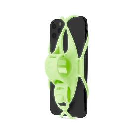 BONE Universelle Smartphonehalterung (Lenkermontage) - Bike Tie 4 - grün