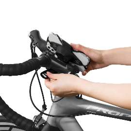 BONE Universelle Smartphonehalterung (Vorbaumontage) - Bike Tie Pro 4 - schwarz