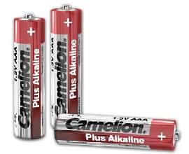 CAMELION Plus Alkalkine LR03, MICRO AAA, 4 Stück Packung