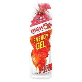 HIGH5 Energy Gel 20x40g Stk. Pack Beere (EnergyGel Sommerfrüchte) / Verpackung beschädigt - Ablaufdatum 04/23