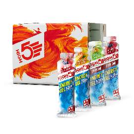 HIGH5 Energy Gel Aqua 15x66g Stk. Pack verschiedene Geschmacksrichtungen (IsoGel)