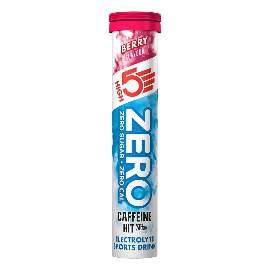 HIGH5 ZERO Koffein Hit 8x20 Stk. Pack Beere (Zero X´treme+Koffein) / Ablaufdatum 8.3./23