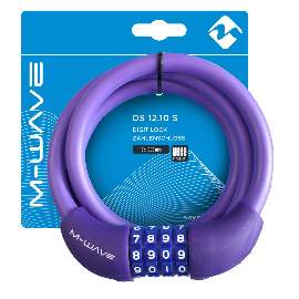 M-Wave Spiralschloss DS 12.10 S, lila