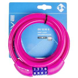 M-Wave Spiralschloss DS 12.10 S, pink