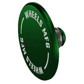Wheels Manufacturing, Achskappenset, grün