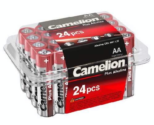CAMELION Plus Alkaline LR6, MIGNON AA, 24 Stück Packung