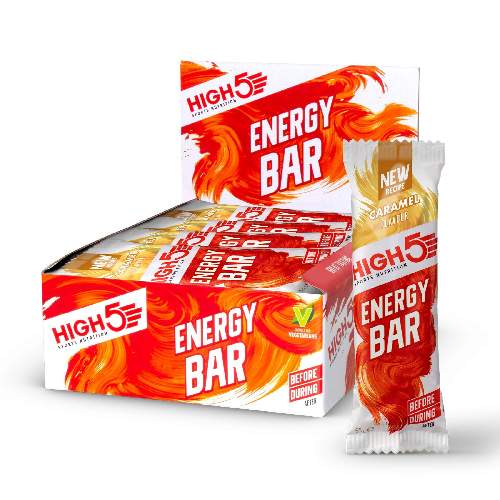 HIGH5 Energy Bar 12x55g Stk. Pack Karamell