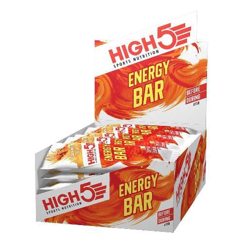 HIGH5 Energy Bar 25x55g Stk. Pack Karamell (Sportsbar)
