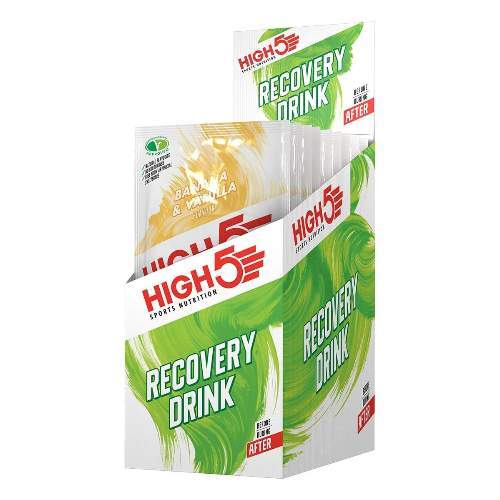 HIGH5 Recovery Drink 9x60g Banane/Vanille (ProteinRecovery)