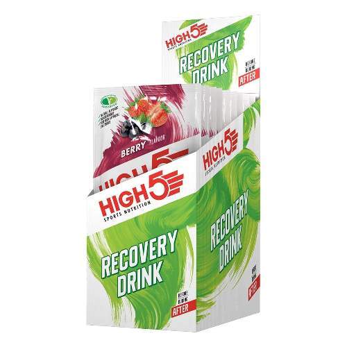 HIGH5 Recovery Drink 9x60g Beere (ProteinRecovery Sommerfrüchte)