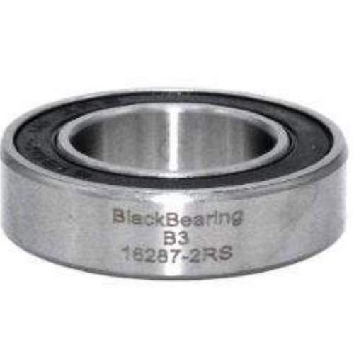 Kugellager MR16287 2RS, 16x28x7mm, ABEC-3, Black Bearing