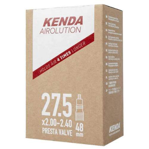 KENDA Airolution Schlauch 27.5/650B x 2.0 - 2.40 / 51/61-584, Franz. Ventil 48mm