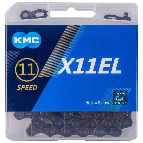 KMC X11EL - schwarz, 11-fach Kette, 118 Glieder - für alle 11-fach Gruppen