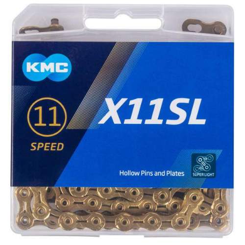 KMC X11SL - gold, 11-fach Kette, 118 Glieder - für alle 11-fach Gruppen