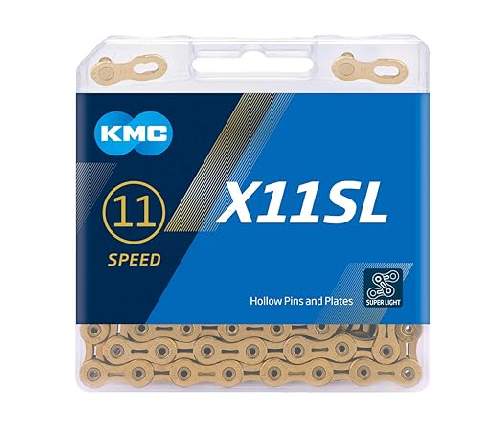 KMC X11SL - gold/schwarz, 11-fach Kette, 118 Glieder - für alle 11-fach Gruppen