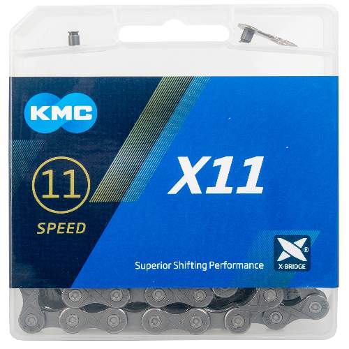 KMC X11 - grau (X11-73), 11-fach Kette, 114 Glieder - Shimano, SRAM, Campagnolo