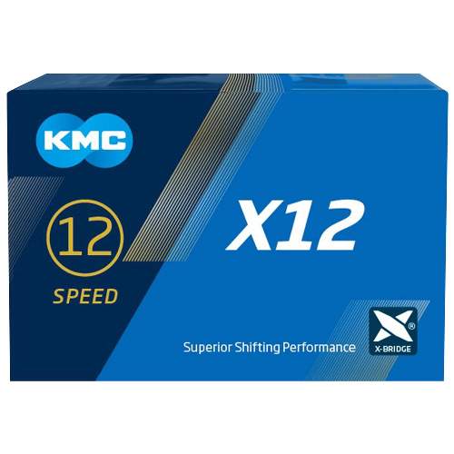 KMC X12 - schwarz, 12-fach Kette, 126 Glieder
