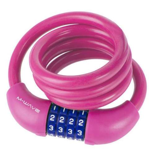M-Wave Spiralschloss DS 12.10 S, pink