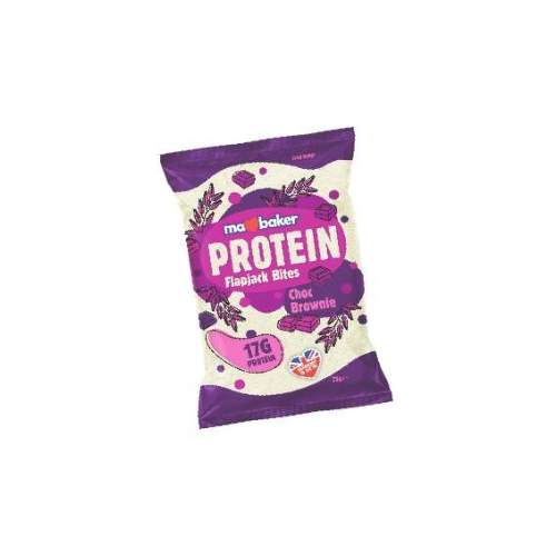 MaBaker Protein Flapjack Bites 8x75g - Schoko Brownie