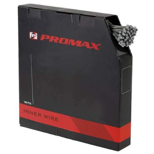 PROMAX Edelstahl Innenzug für Bremsen, 100 Stk Packung, Tonnennippel