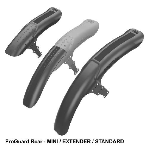 RRP ProGuard Rear Schutzblech -Zubehörpaket für hinten