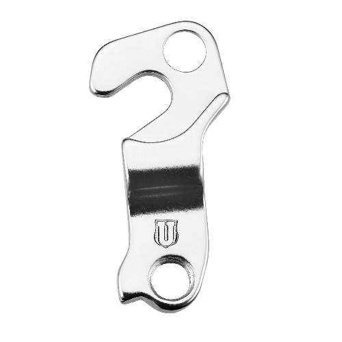 Dropout #1197All Union derailleur hangers are 100% identical to the original ones and come from the same frame manufacturer.Holes: 1-Hole
Position: Outside
Mount: 10mm
Distance: 54 mm
We suggest to order 2 Dropouts, so you have next time one in spare and have no waiting time.