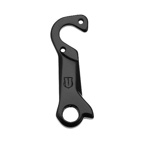 Dropout #1214All Union derailleur hangers are 100% identical to the original ones and come from the same frame manufacturer.Holes: 2-Hole
Position: Inside
Mount: M4-M4
Distance: 20 mm
We suggest to order 2 Dropouts, so you have next time one in spare and have no waiting time.