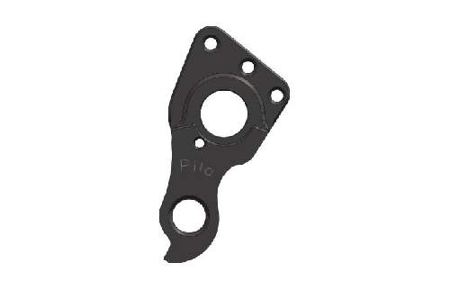 Dropout #1704• CNC manufactured from 6061 alloy for better shifting performance and higher durability • Black anodized finish for better looking and a longer lasting surface quality
Holes: 5-Hole
Position: Inside
Mount: M3 – M4 – M4 – M4 – 12mm
Distance: 11 mm
We suggest to order 2 Dropouts, so you have next time one in spare and have no waiting time.