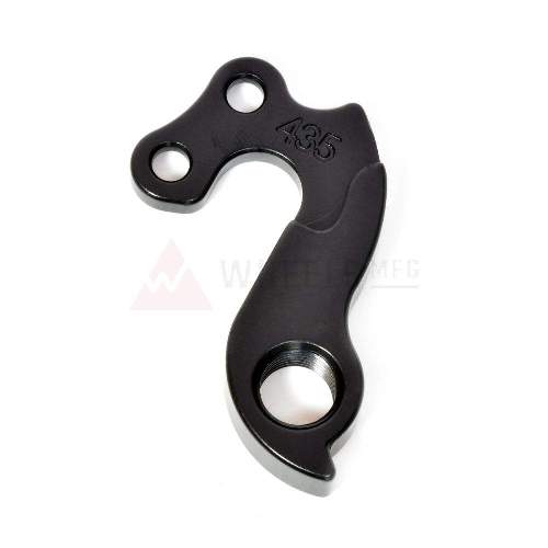 Dropout #1733• CNC manufactured from 6061 alloy for better shifting performance and higher durability • Black anodized finish for better looking and a longer lasting surface quality • Mounting material included
Holes: 2-Hole
Position: Outside
Mount: 4mm – 4mm
Distance: 13 mm
We suggest to order 2 Dropouts, so you have next time one in spare and have no waiting time.