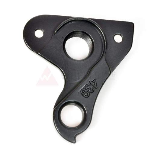 Dropout #1734• CNC manufactured from 6061 alloy for better shifting performance and higher durability • Black anodized finish for better looking and a longer lasting surface quality • Mounting material included
Holes: 3-Hole
Position: Outside
Mount: M4 – M4 – M12x1.5
Distance: 32 mm
We suggest to order 2 Dropouts, so you have next time one in spare and have no waiting time.