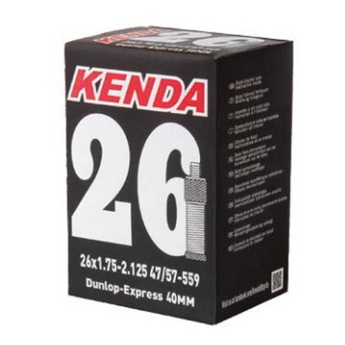 KENDA Schlauch 24x1.75-2.125 - ETRO 47/57-507, Autoventil 35mm - 25Stk Werkstatt Packung