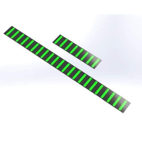 Sticker für RRP ProGuard Front - standard, neon grün