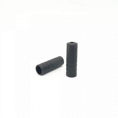 capgo BL Endkappe für 4mm Schaltaussenhülle, Plastik, schwarz, 100 Stück