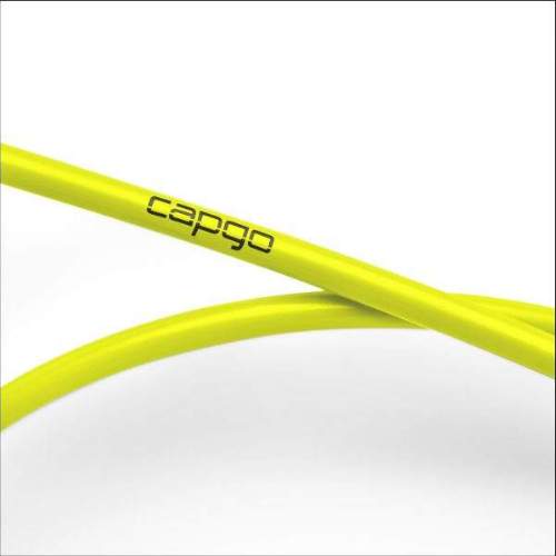 capgo BL Schaltaussenhülle gefettet 4mm, neon gelb 10m