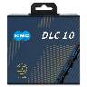 KMC DLC10 - schwarz/blau, 10-fach Kette, 116 Glieder - für alle 10-fach Gruppen
