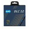 KMC DLC12 - schwarz/blau, 12-fach Kette, 126 Glieder - Shimano, SRAM(MTB), Campagnolo