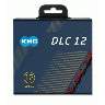 KMC DLC12 - schwarz/rot, 12-fach Kette, 126 Glieder - Shimano, SRAM(MTB), Campagnolo