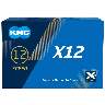 KMC X12 Ti-N - gold/schwarz, 12-fach Kette, 126 Glieder
