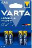 VARTA Longlife Power LR3, MICRO AAA, 4 Stück Packung
